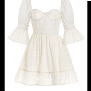 Agua by Agua Bendita Cream Dress